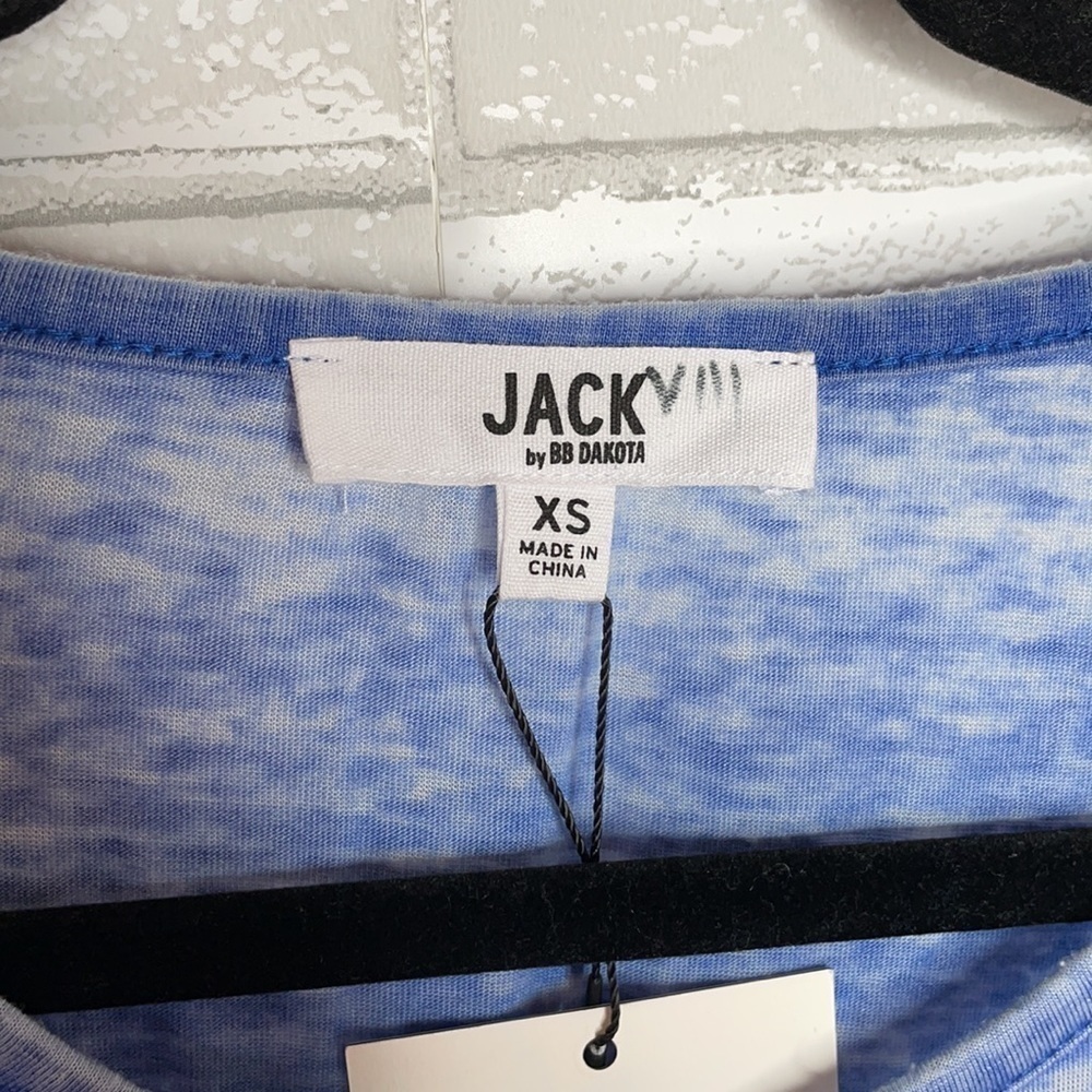 NWT Jack by BB Dakota What's the Scoop LS Henley - Picture 7 of 12